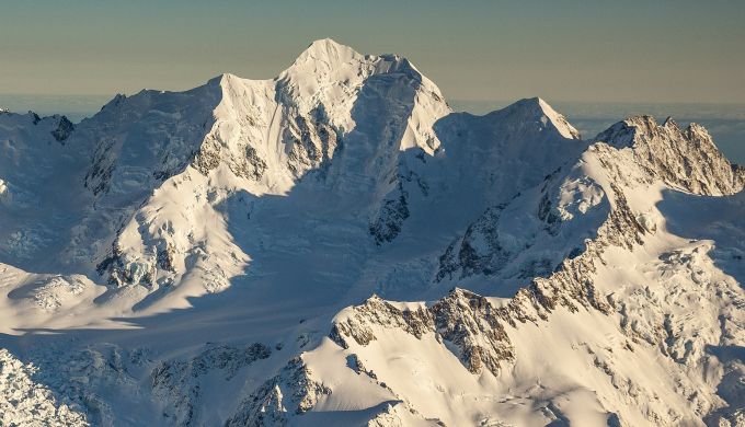 A view of Mt Tasman