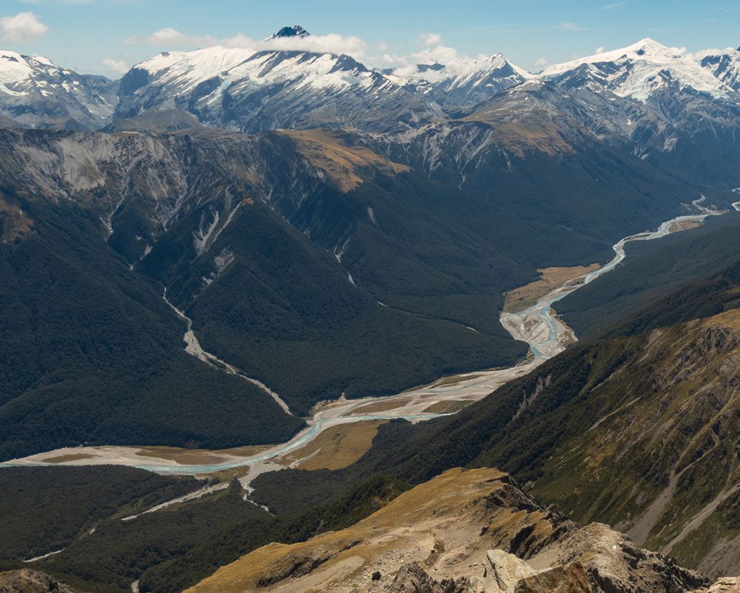 The Landsborough River and surround ranges.
