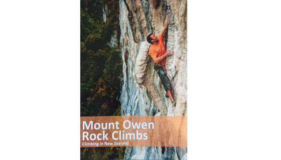 Cover of Mt Owen Rock Climbs guidebook