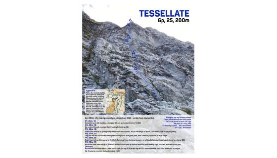 Climbing information and image